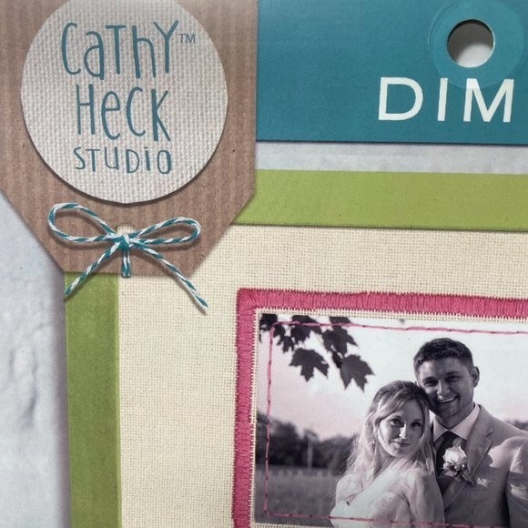 Dimensions Cathy Heck All My Heart Embroidery Kit 8"X8" Add Your Own Photo Gift - Picture 2 of 16